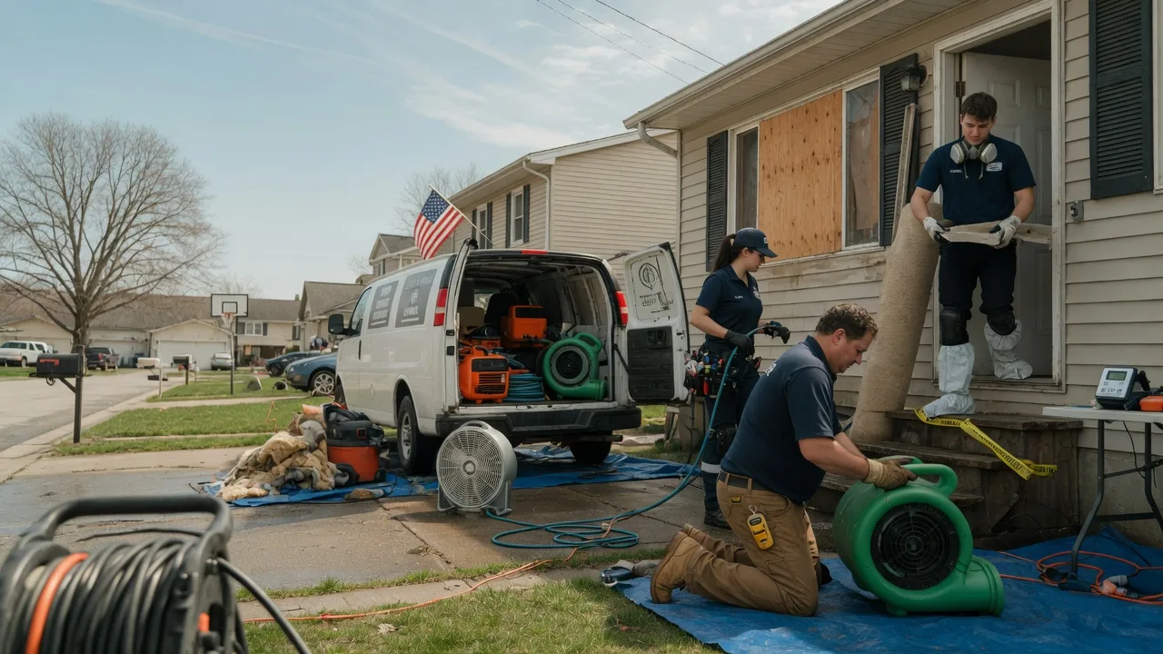 Water Damage Restoration in College Springs, IA near me